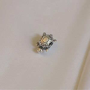 PANDORA Sterling Silver turtle charm
